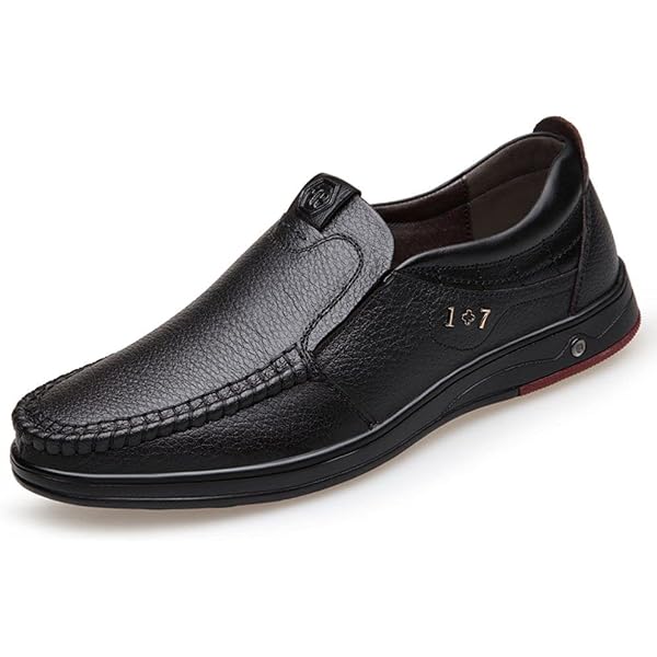 Amazon.com | Mens Casual Business High-top Loafers Shoes  display picture 1