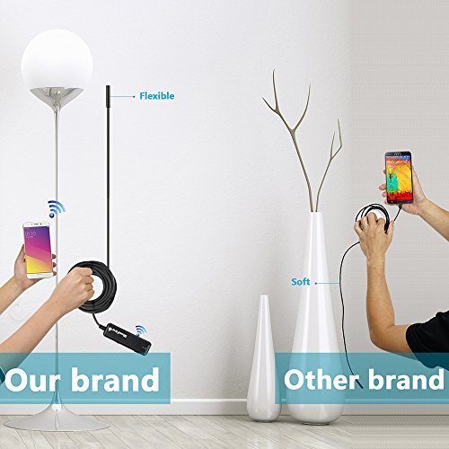 BlueFire Super Long SemiRigid Flexible Wireless Endoscope WiFi