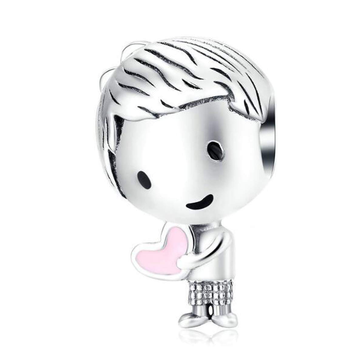 Baby Boy and Girl Charms for Women 925 Sterling Silver Charms Children Birthday Charms for Pandora Bracelets (Boy)
