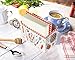 Utensil Holder - 6-Pack Multi-Purpose Silverware Cutlery Caddy Organizer with BBQ Design for Birthday Party, Holiday, Picnic, Paper, 7.7 x 7.2 x 4.5 Inches