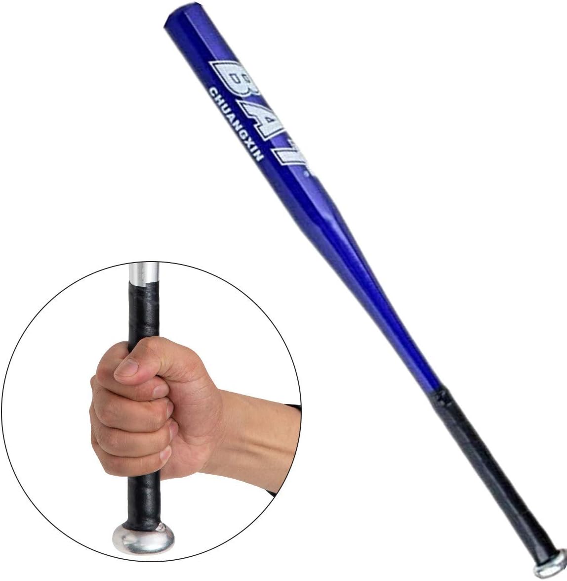 34 Inch Aluminium Baseball Bat Blue Baseball Bat Bar Stick Metal Waterproof Anti Slip Handle Light Long Large for Training Practise - Image 3