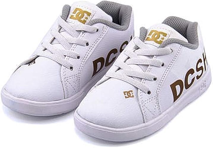 Amazon ディーシーシュー Dc Shoe 女の子 男の子 キッズ 子供靴 ベビーシューズ スニーカー トドラーズコート 軽量 カジュアル 学校 Toddlers Court Graffik Elastic Se Ul Sn Dt ベビーシューズ