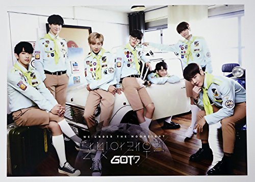 GOT7 - 12 PHOTO POSTERS + STICKER SET A3 Size Bromide