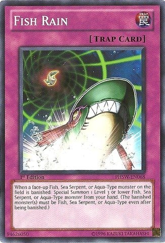 Yu-Gi-Oh! - Fish Rain (PHSW-EN068) - Photon Shockwave - Unlimited Edition - Common