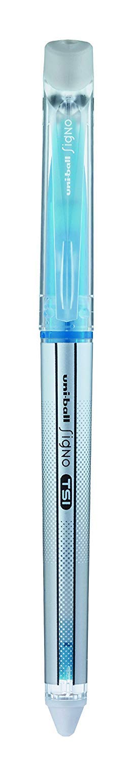uni-ball TSI Erasable Pen - Sky Blue (Pack of 12)