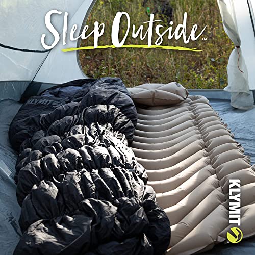 Klymit Insulated Static V Inflatable Sleeping Pad for Camping