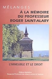 L' immeuble et le droit