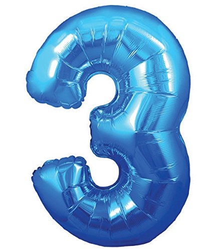 Giant Number Balloon 3