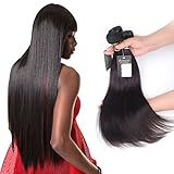 Puddinghair Virgin Brazilian Hairs 16 18 20 Inch Natural Black Straight Virgin Hairs 100% Unprocessed Human Hair Bundles Grade 7a Brazilian Hair Bundles