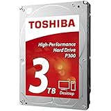 Toshiba P300 3TB Desktop 3.5 Inch SATA 6Gb/s 7200rpm Internal Hard Drive