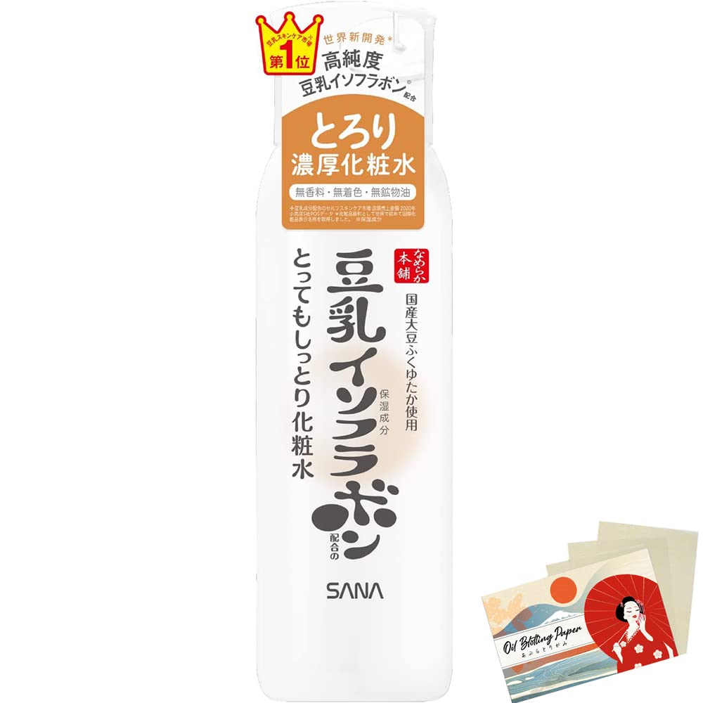 Nameraka Honpo Sana Soy Milk Isoflavone Facial Lotion NC 200ml - Super Moist