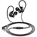 AUKEY Loops Wired Headphones, In-Ear Earbuds Comfort Fit with Dual Moving-Coil for Cell Phone, Laptop Computer and Other Devices