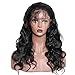 Eayon hair Body Wave Lace Front Wigs Hand Made 130% Density Brazilian Virgin Remy Human Hair Wigs with Baby Hair 22Inch Natural Color