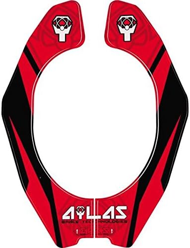 Atlas Stock Graphics Kit for Atlas Neck Brace - Large - Red APR-02-520