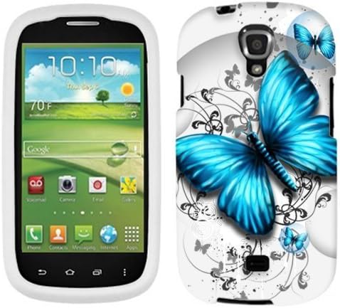 Samsung Galaxy Stratosphere II Blue Butterfly Case