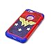 iPhone 6S Case,iPhone 6 Case - Female Super Heroine Pattern Shock-Absorption Hard PC and Inner Silicone Hybrid Dual Layer Armor Defender Protective Case Cover for Apple iPhone 6 iPhone 6S