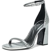 DKNY Women's Shoes sandals, nickel, 8