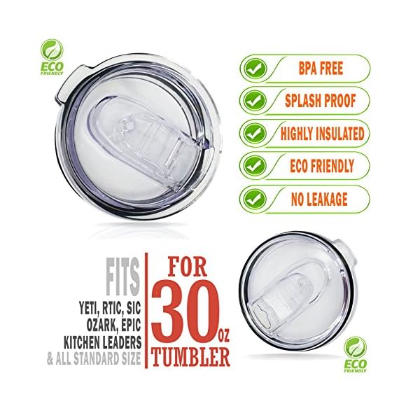 Kitchen-Leaders-2-Splash-Leak-Proof-and-Spill-Resistant-30oz-Tumbler-Replacement-Lids-Vacuum-Seals-Fits-Stainless-Steel-YETI-Ozark-RTIC-SIC-Tumblers-Straw-Friendly-Silicon-Sliding-Lid-FREE-Ebooks Kitchen-Leaders-2-Splash-Leak-Proof-and-Spill-Resistant-30oz-Tumbler-Replacement-Lids-Vacuum-Seals-Fits-Stainless-Steel-YETI-Ozark-RTIC-SIC-Tumblers-Straw-Friendly-Silicon-Sliding-Lid-FREE-Ebooks