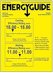 Pioneer 36,000 Btu 18 Seer Ducted Central Split Air