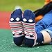 KEAZA Cotton Crew Socks Liner Sock for Women 5pack WZ10 (C1)