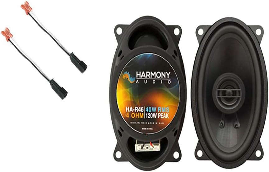 Amazon Com Compatible With Chevy Cavalier 1995 2005 Front Door Factory Replacement Harmony Ha R46 Speakers Car Electronics
