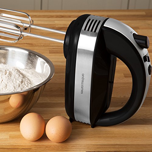 Andrew James Hand Mixer Handheld Food & Cake Mixer with Extra Long