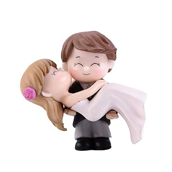 Amazon Com Bus9yin4e Romantic Bride Groom Couple Model Doll