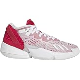 adidas Donovan Mitchell D.O.N. Issue 4 Mens Basketball Shoes in White and Red