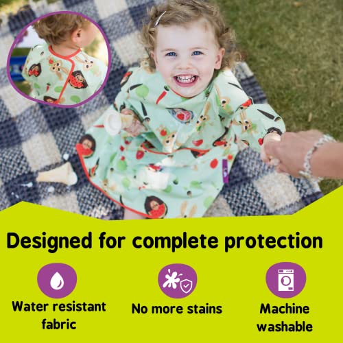 Tidy Tot LongLength Waterproof Coverall Bib, Weaning, Painting, Messy