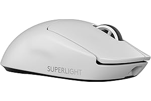 Logitech G PRO X Superlight 2 Wireless Gaming Mouse, 60 g pro-Grade Mouse with 5 programmable Buttons, 44k DPI Sensor, 8 kHz 