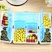 LazyMe White Pill Box, Pocket Size, 7 Divided Compact Case, 1 Pack (White)