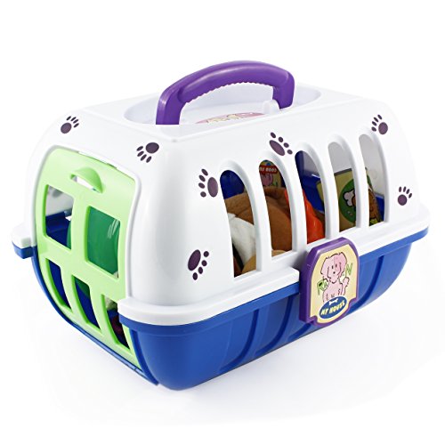 The Dog Grooming Set, Portable Pet Care Toy Set for Kids Puppy