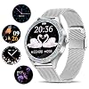 Smart Watch for Women, Activity Fitness Trackers IP68 Waterproof Elegant Ladies Smartwatch with Heart Rate Monitor…