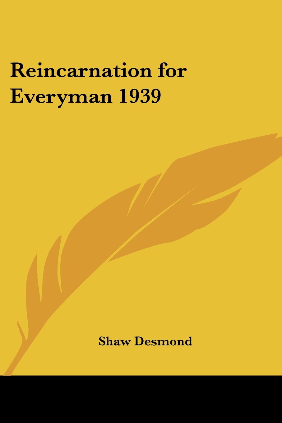 Reincarnation For Everyman 1939 Amazoncouk Shaw Desmond - 