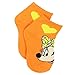 Minnie Mouse Toddler Girls 6 pack Socks (4-6 Toddler (Shoe: 7-10), Neon Hearts Quarter)