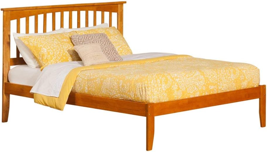 Best Queen Medium Oak Mission Headboard