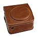 Sunmns Retro Vintage PU Leather Shoulder Case Bag Compatible with Fujifilm Instax Mini 70 Instant Film Camera, Brown