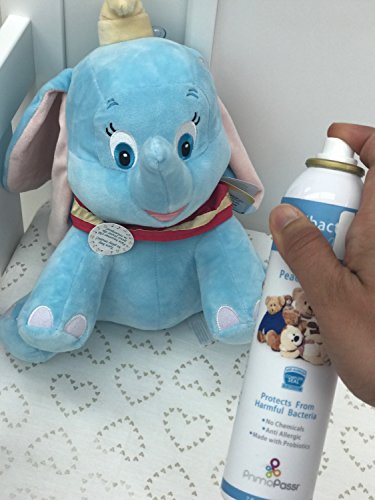 Primo Passi Antibacterial Sanitizer Spray for Stuffed Animals/All surfaces Multipurpose Disinfectant Kills 99.9% of Mold, Fungus, Germs, Bacteria and Virus I No Wipe, No Rinse & No Chemical Residue - Thumbnail 2
