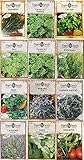 Set of 12 Premium Variety Herbs - Deluxe Garden