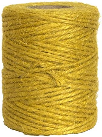 Ficelle Jaune Moutarde 50 M Ficelle De Jute Naturel Amazon Fr Cuisine Maison