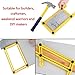 Angle Ruler, Angle Measurement Tool,Foamsky Angle-izer Template Tool Multi-Angle Measuring Ruler for Carpenter,Handymen, Builders, Craftsmen and DIY-ers