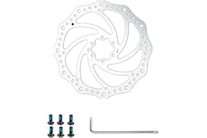 Aurorasports Bike Disc Brake Rotor with 6 Bolts Fit for Road Bike Mountain Bike (180mm)