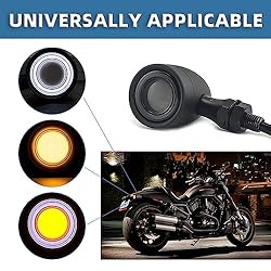 BOSYCY Motorcycle Bullet Turn Signals LED Front