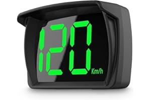 Shkalacar Speedometer HUD GPS Digital Speed Meter MPH/KMH Speedo Head Up Display for Cars Trucks, Plug and Play Large Screen 
