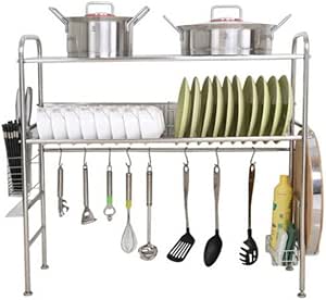Estanteria cocina bastidores de cocina, estante for platos de drenaje