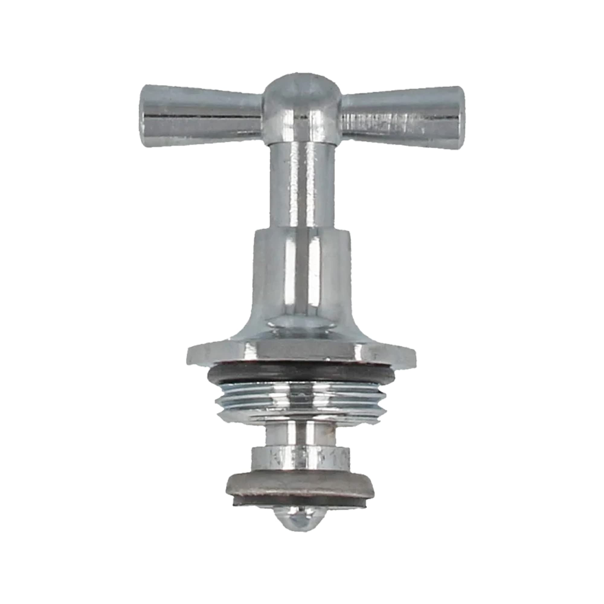 tecuro -22891 Valve – Toggle – Upper part 1/2 inch – DN 15 for outlet valves, chrome-plated