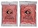 6 Pack Fitness Medium Gel Pack for Hours of Cool Refreshments - Set of 2 (Red)