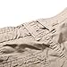 OCHENTA Men's Cargo Shorts Loose Fit Casual Work with Multi Pockets #3231 khaki 40