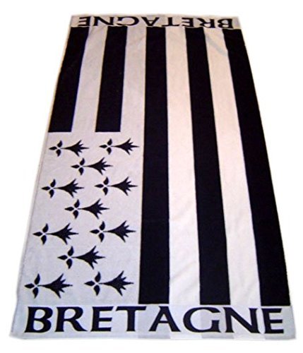 Drap De Bain Gwenn Ha Du 86x160cm Roi De Bretagne