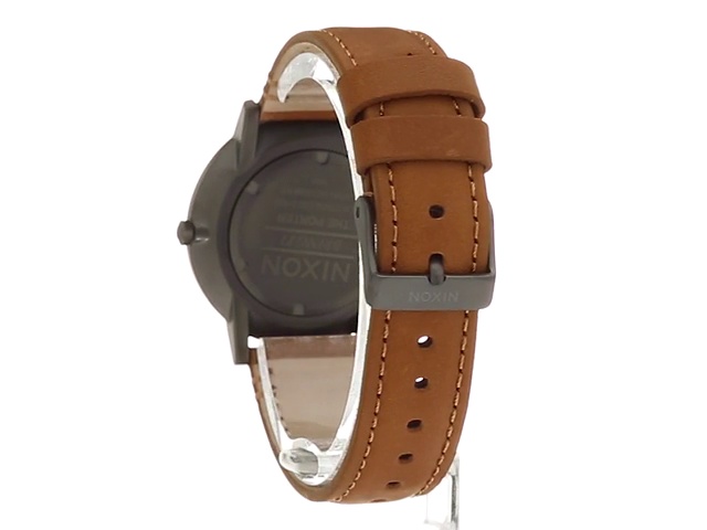 Nixon-Porter-Leather-A1058-50m-Water-Resistant-Mens-Watch-20-18mm-Leather-Band-and-40mm-Watch-Face